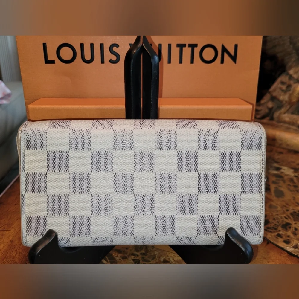 Louis Vuitton damier azure long wallet - Picture 2 of 8